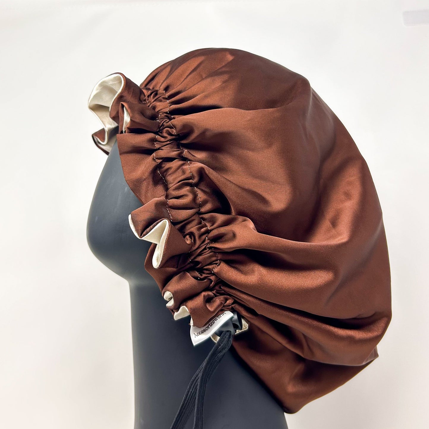 Sweet Dreams Silk Ruffle Bonnet