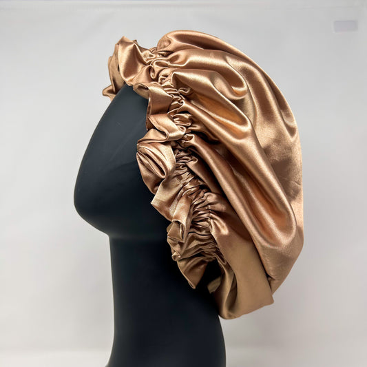 Sweet Dreams Silk Ruffle Bonnet
