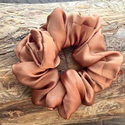 Thick Hair Scrunchies – Soft Scrunchies for thick and voluminous hair Scrunchy, Big Solid Colours 90’s fashion Hair ties, Customizable