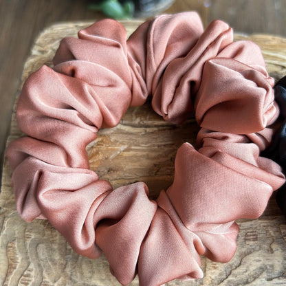 Thick Hair Scrunchies – Soft Scrunchies for thick and voluminous hair Scrunchy, Big Solid Colours 90’s fashion Hair ties, Customizable